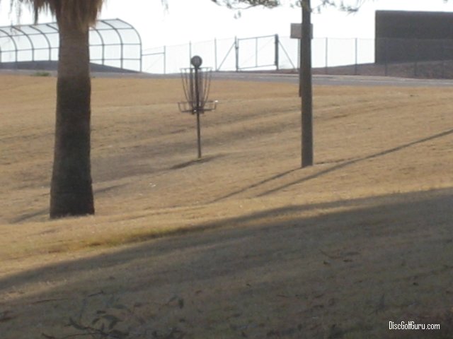 Emerald Park Disc Golf Course in Mesa Hole 1