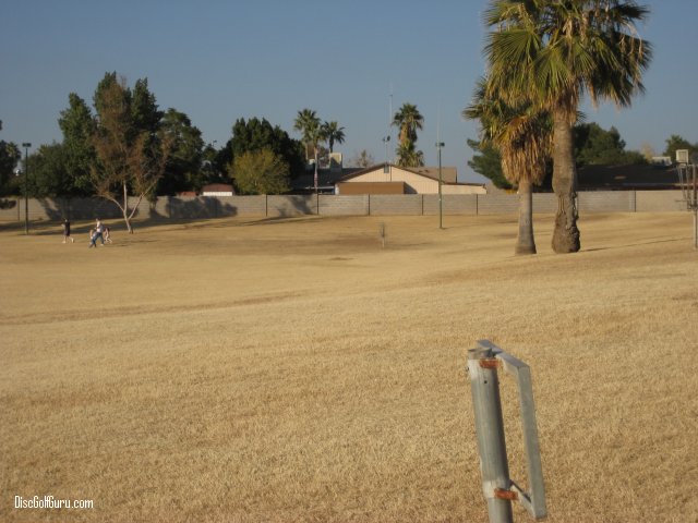 Emerald Park Disc Golf Course in Mesa Hole 8