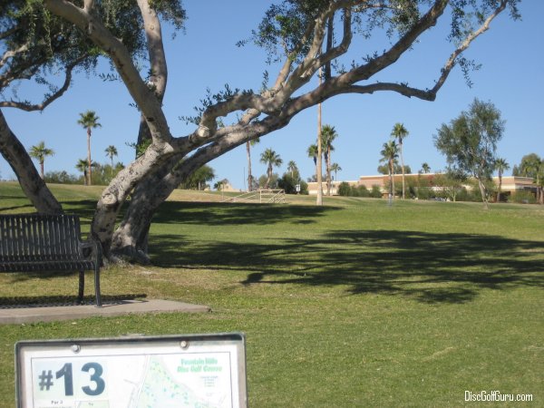 Fountain Hills Disc Golf Course Hole 13