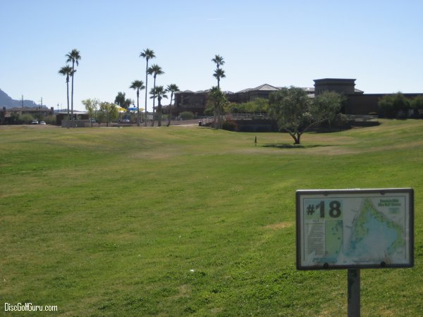 Fountain Hills Disc Golf Course Hole 18
