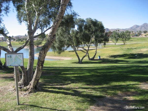 Fountain Hills Disc Golf Course Hole 8